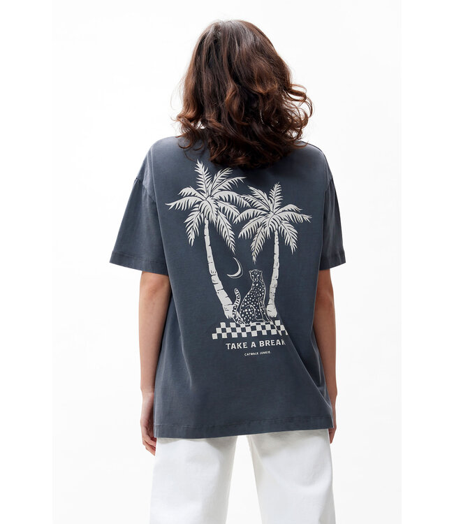 Catwalk Junkie Oversized graphic Tshirt