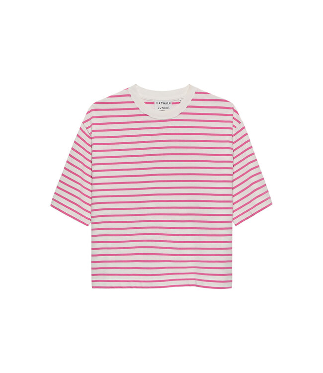 Catwalk Junkie 2502020224 Striped loose fit Tshirt