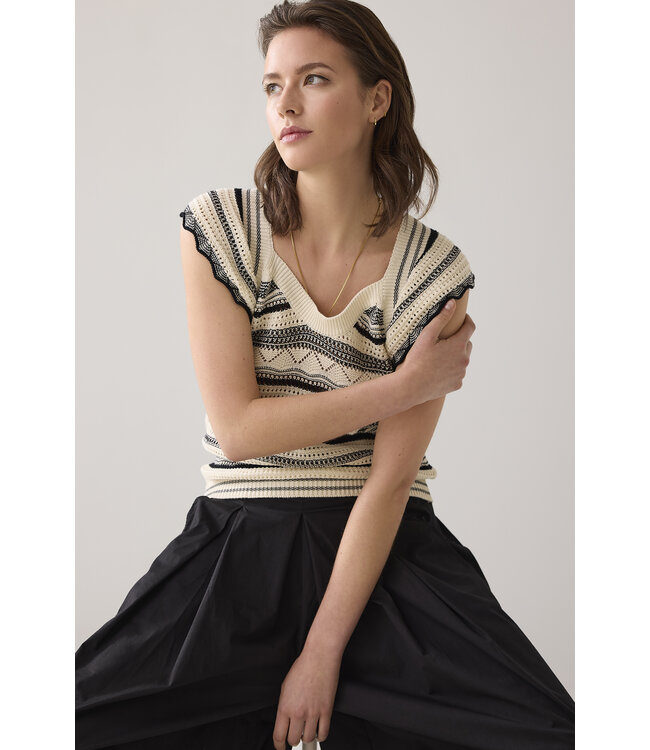 Summum Woman 7s5909-70016 Ruffle top