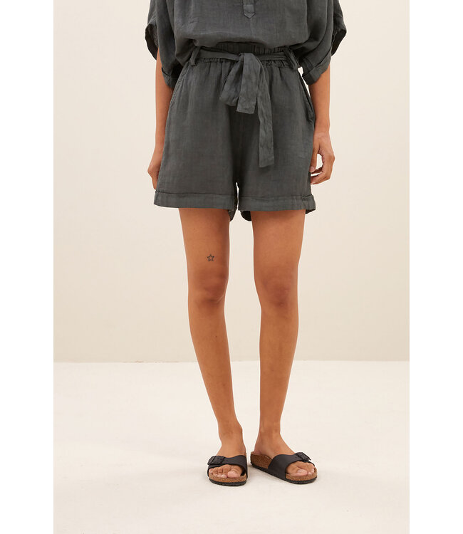 BY-BAR AMSTERDAM June linen shorts