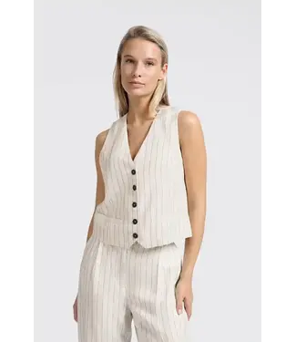 Yaya Pinstripe gilet