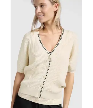 Yaya Cardigan with stitch detail