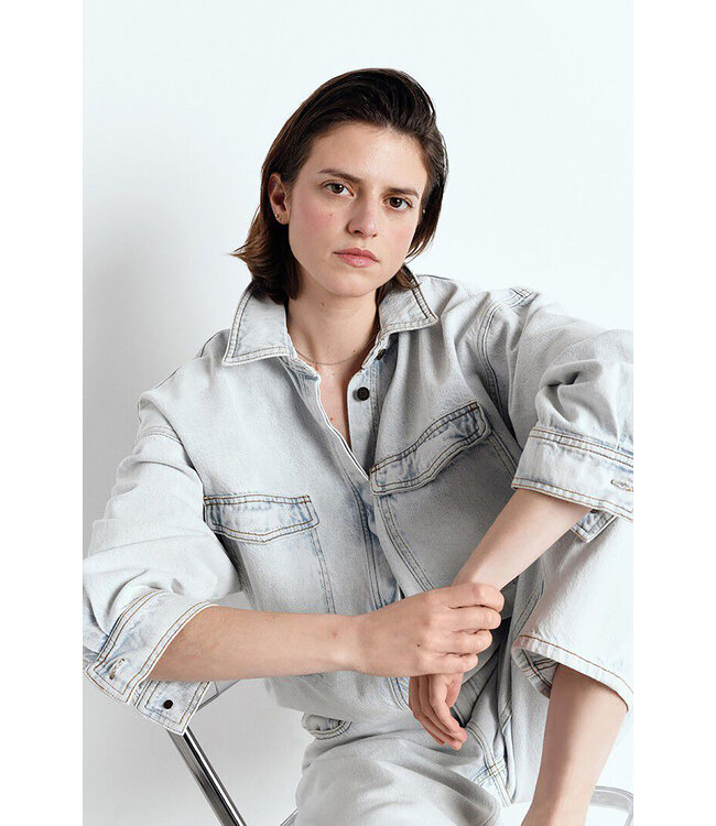 American Vintage JOY06CE25  JOYBIRD denim jacket