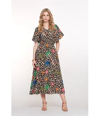 Geisha Dress panterprint