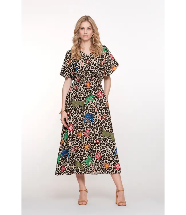 Geisha Dress panterprint