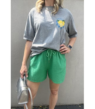 VROUW Limited T-shirt lemon grey