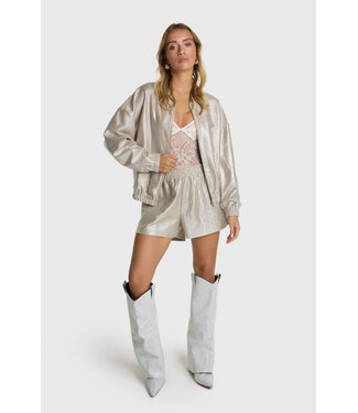 Alix the Label Foil shorts