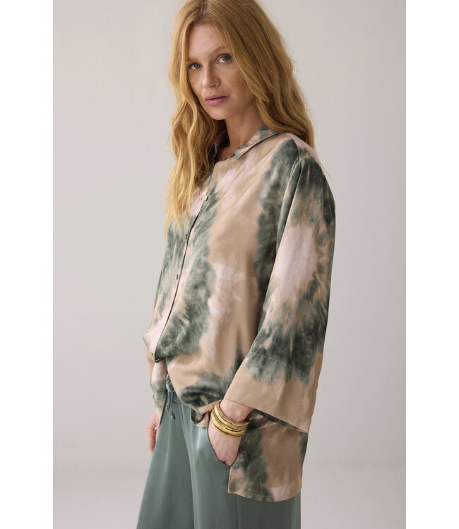 Summum Woman 2s3317-12232 Blouse tie dye print