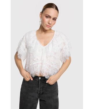 Alix the Label lace ruffle top