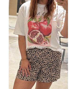 VROUW Limited T-shirt Pomegranate