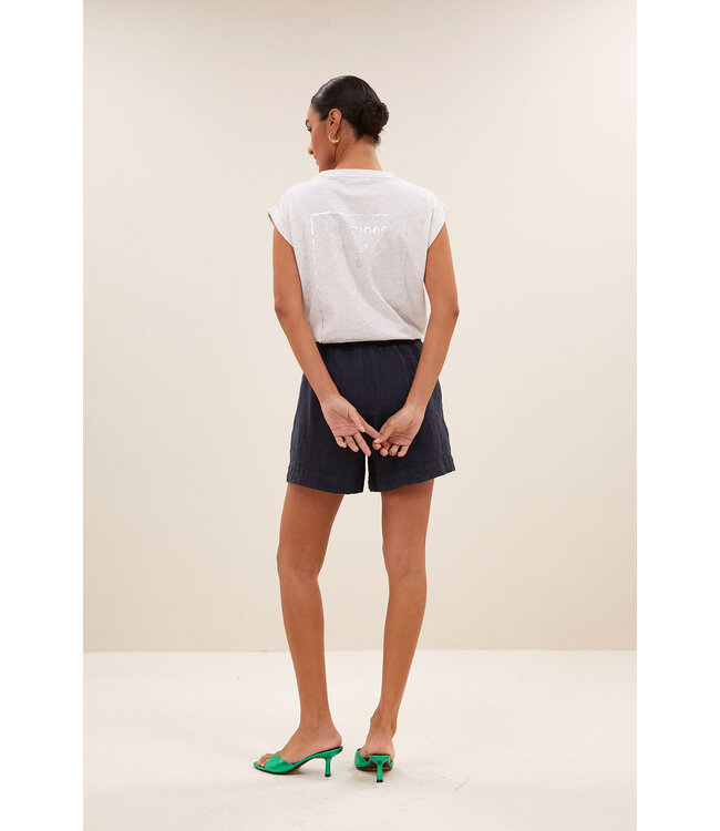 BY-BAR AMSTERDAM 25518501 Lio linen shorts