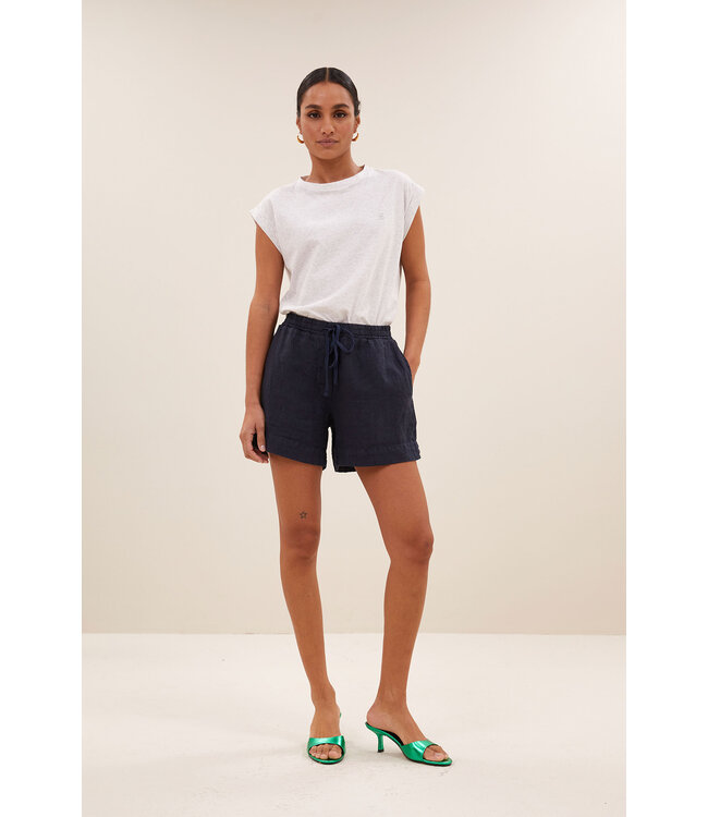 BY-BAR AMSTERDAM 25518501 Lio linen shorts