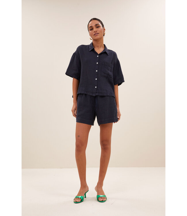 BY-BAR AMSTERDAM 25512023 Mara linen blouse