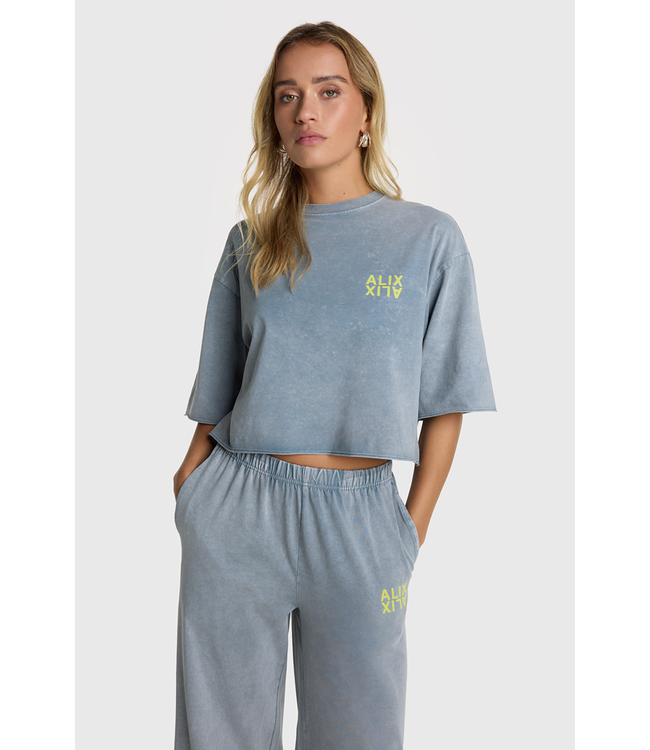 Alix the Label Raw edge t-shirt