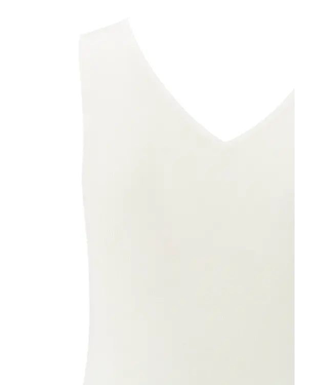 Yaya 01-000480-507 Fine rib knitted tank top