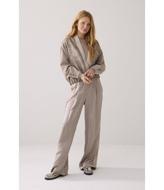 Summum Woman 1s1256-11680 Bombervest jacquard foam