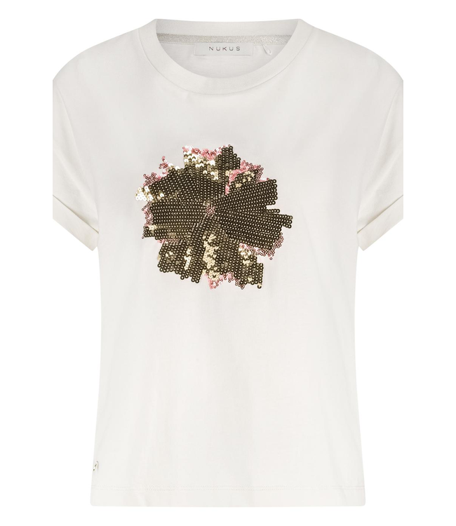 Nukus NKF04004 Rimona Shirt Paillet Flower