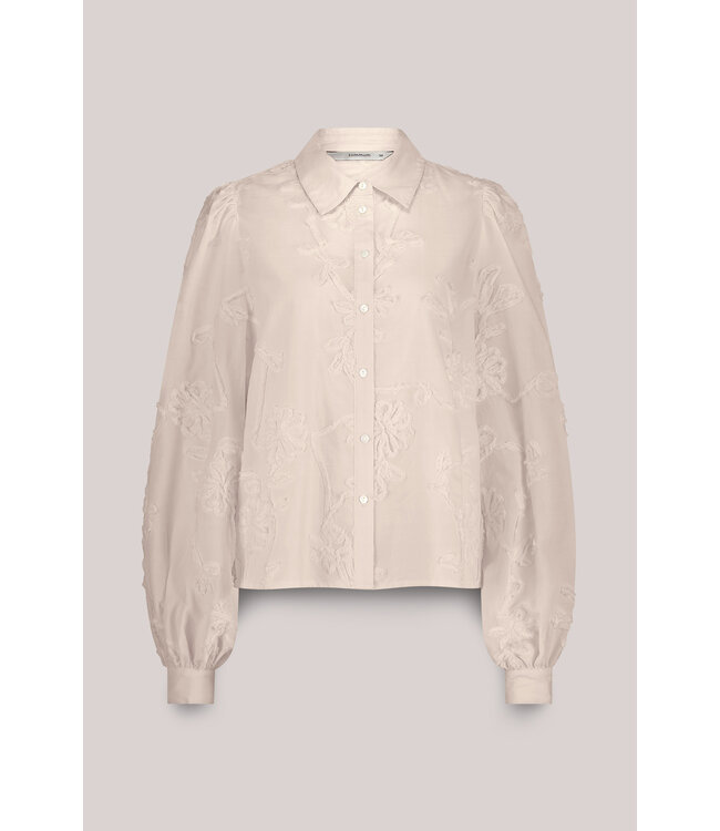 Summum Woman 2s3327-12292 Blouse Tape pattern voile