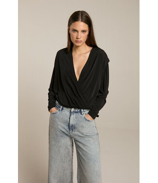 Homage Flowy Cross Over Top