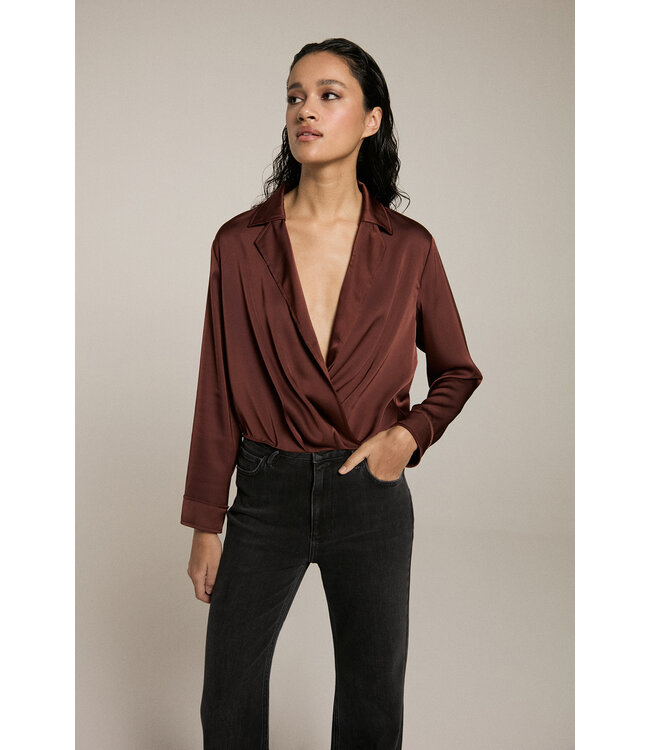 Homage H-CW25M24 Cross Over Blouse