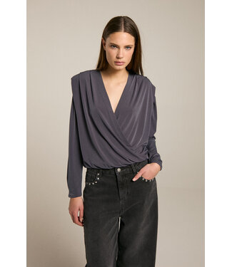 Homage Flowy Cross Over Top