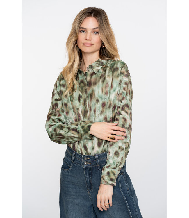Geisha Blouse print