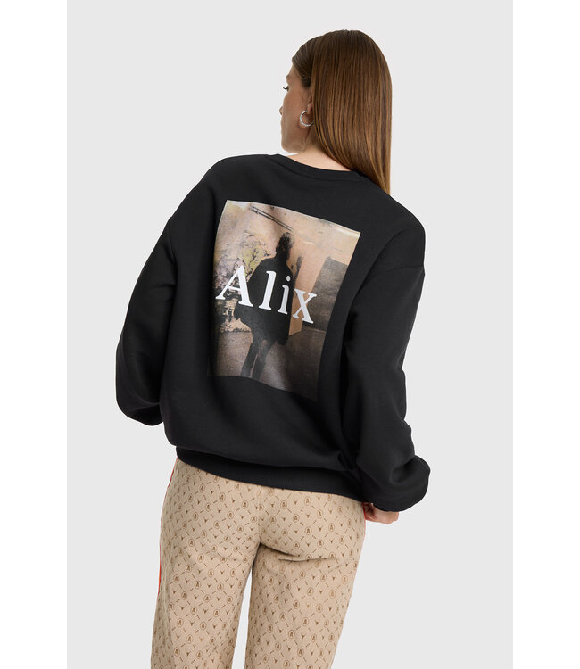 Alix the Label photoprint sweater