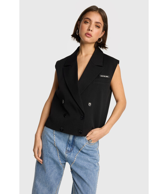 Alix the Label 2508430318 double breasted waistcoat