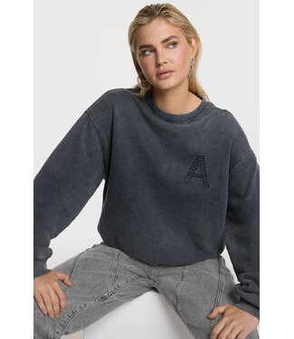 Alix the Label acid washed sweater