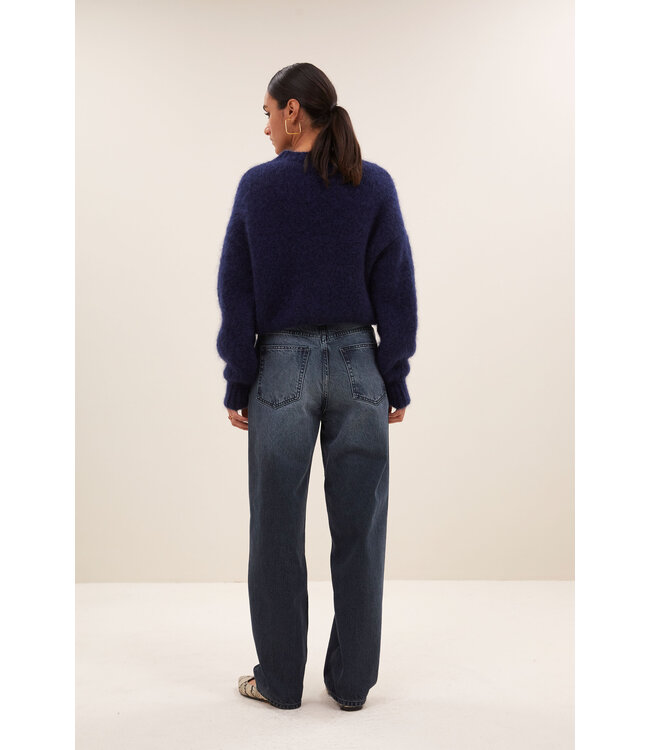 BY-BAR AMSTERDAM 25518012 lew dark denim pants