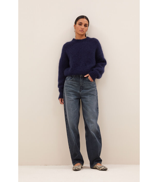 BY-BAR AMSTERDAM 25518012 lew dark denim pants