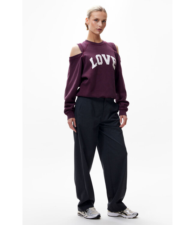 Catwalk Junkie 2503020608 Graphic sweater with cut out