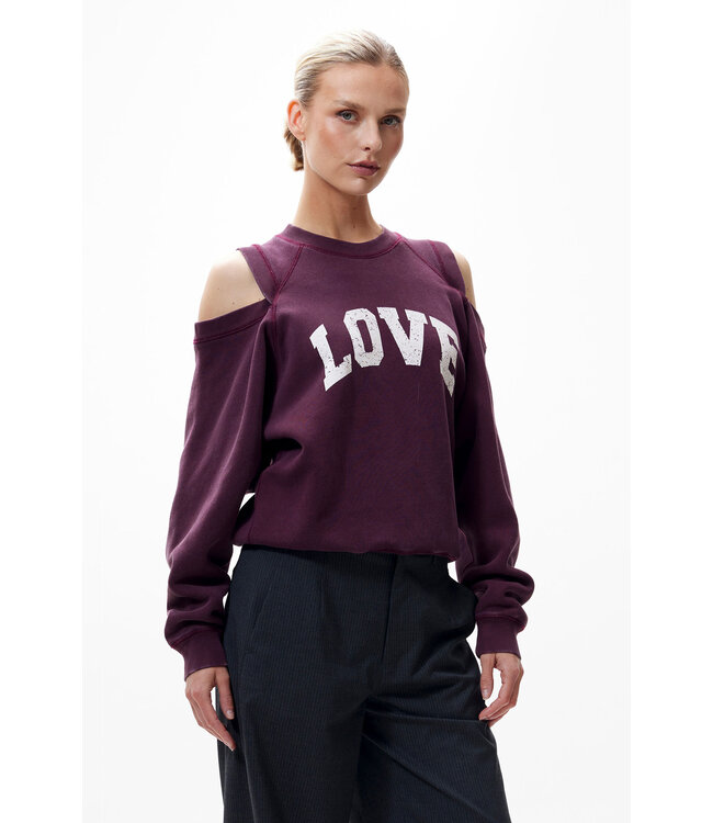 Catwalk Junkie 2503020608 Graphic sweater with cut out