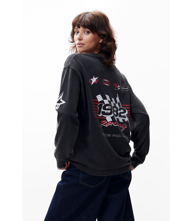 Catwalk Junkie 2503020406 Loose fit graphic long sleeve