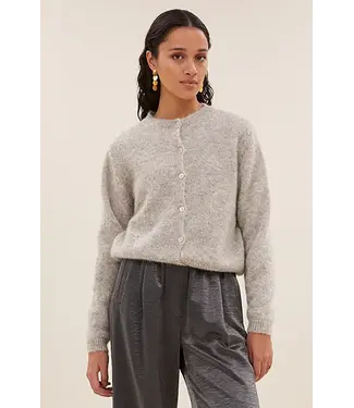 BY-BAR AMSTERDAM cleo natural cardigan