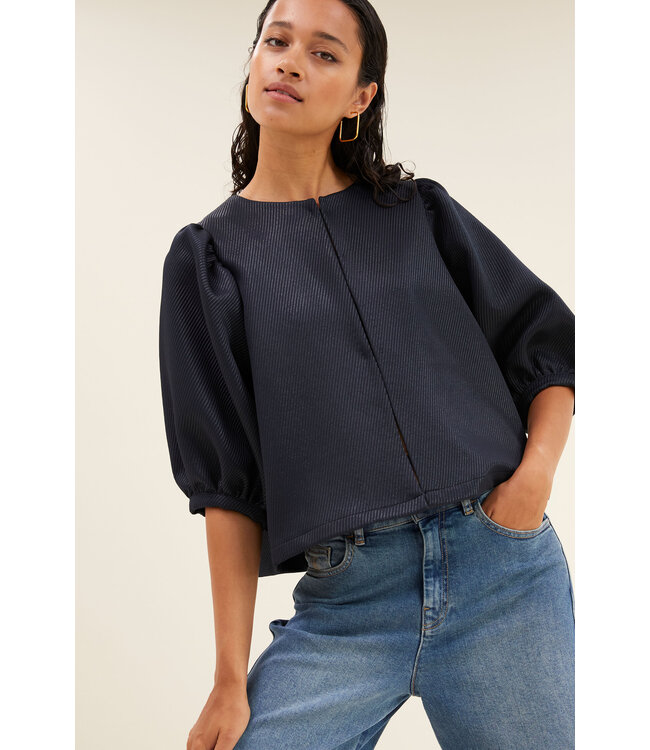 BY-BAR AMSTERDAM 25512009 mauri gloss stripe blouse