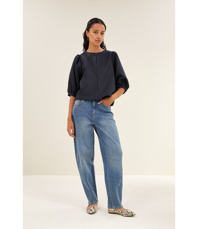 BY-BAR AMSTERDAM 25512009 mauri gloss stripe blouse