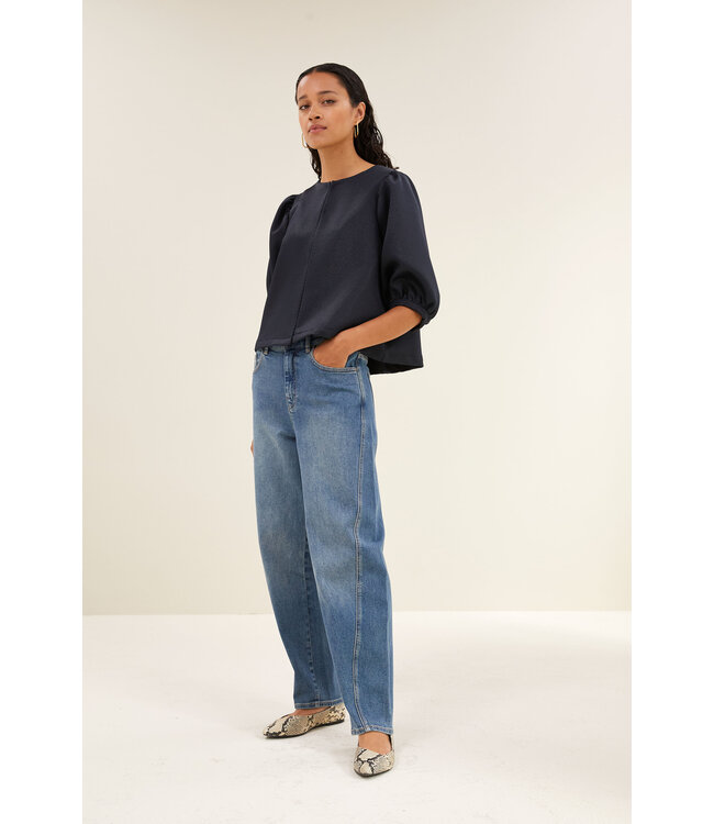 BY-BAR AMSTERDAM 25512009 mauri gloss stripe blouse