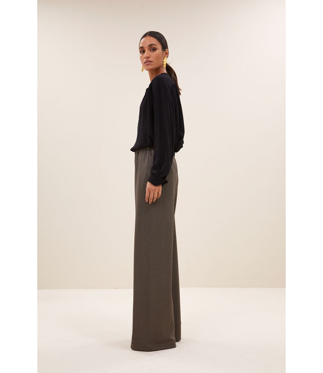 BY-BAR AMSTERDAM 25518014 lissa herringbone pants