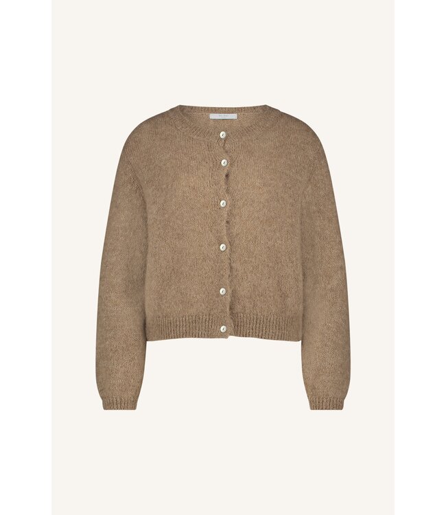 BY-BAR AMSTERDAM 25514004 cleo natural cardigan