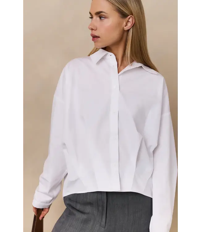 Yaya 01-201167-508 Poplin blouse