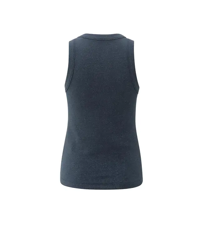 Yaya 01-729044-508 Rib singlet with metallic glit