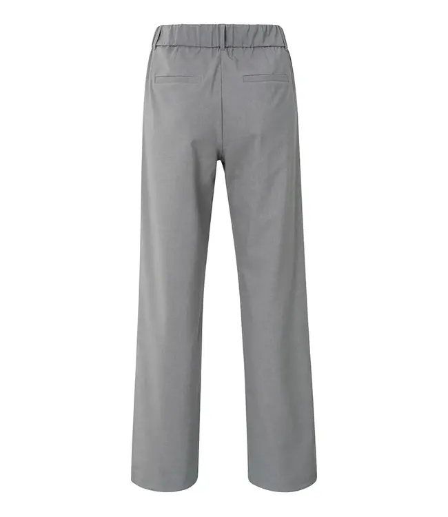 Yaya 01-301218-508 Woven wide leg trousers with e