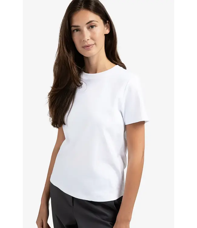 Yaya 01-719075-508 T-shirt with stitch details