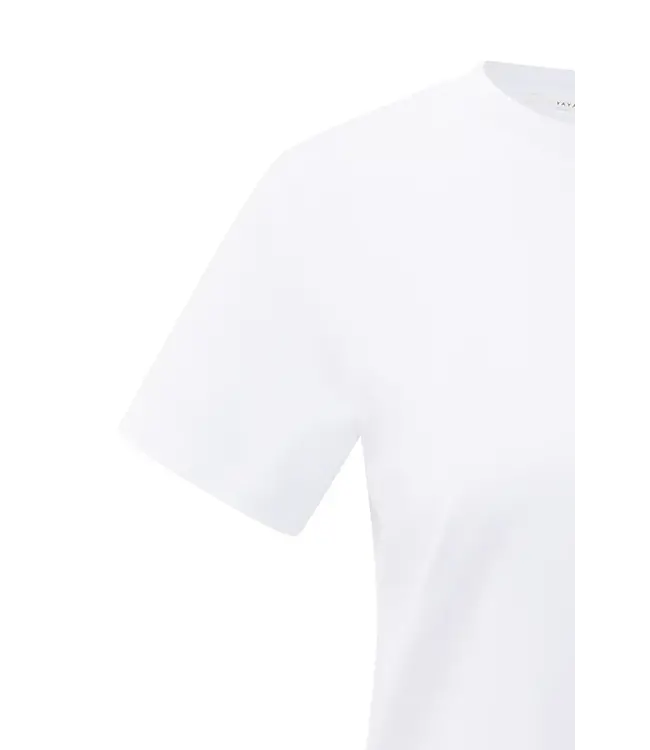 Yaya 01-719075-508 T-shirt with stitch details