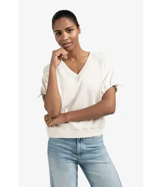 Yaya V-neck sweatshirt