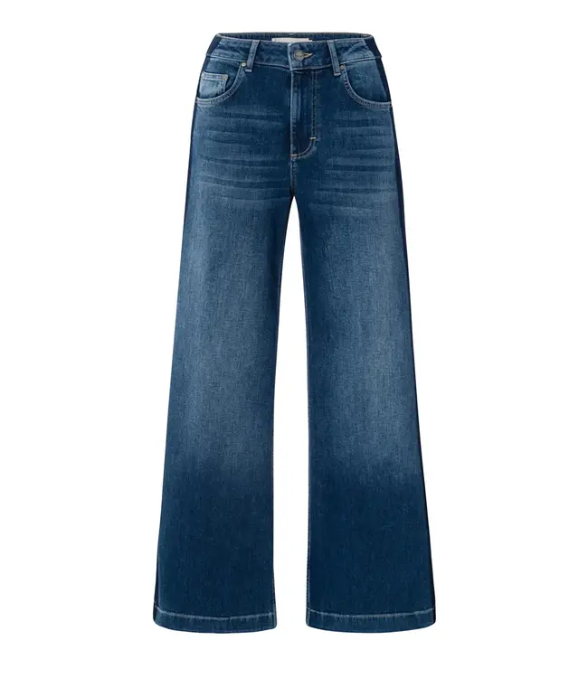 Yaya Hw wide denim w. tape - L32