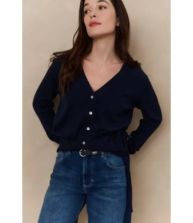 Yaya 01-010122-508 Cardigan with straps