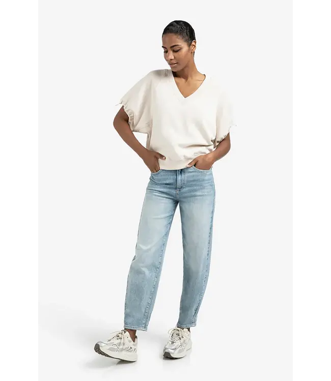 Yaya 01-311104-508 Loose fit hw denim