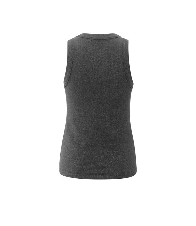 Yaya 01-729044-508 Rib singlet with metallic glit